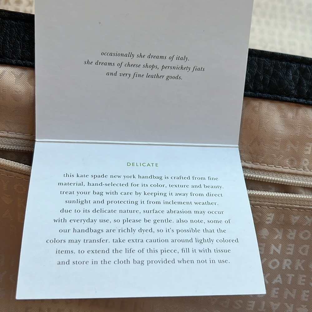 Kate Spade Celine - like Black Purse - Picture 11 of 12